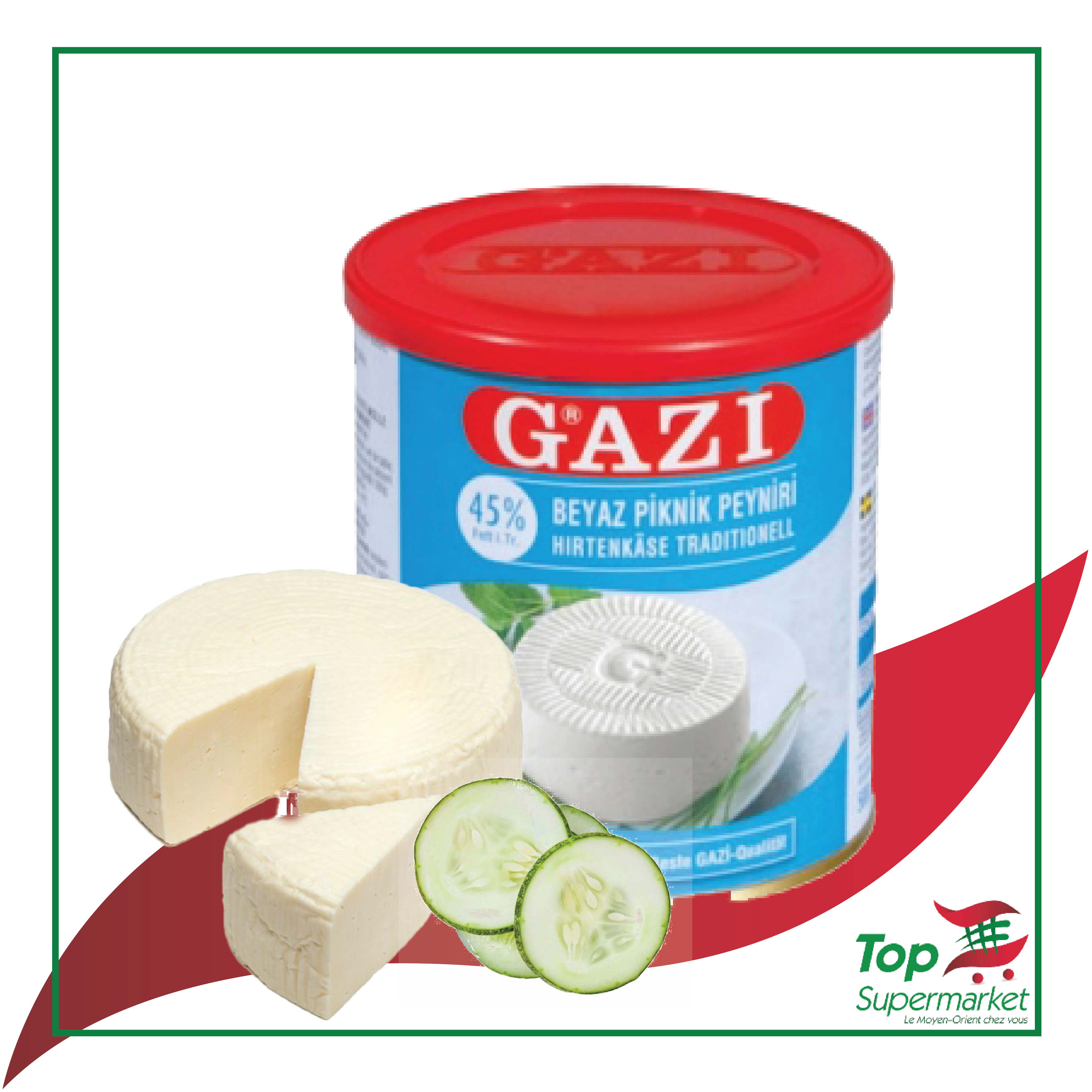 Gazi fromage 45% 500gr